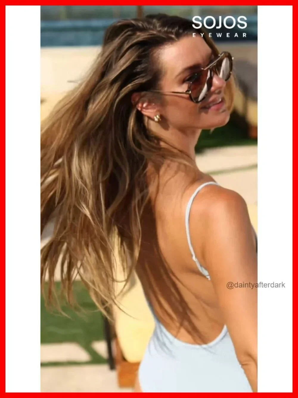 Retro Oversized Aviator Sunglasses for Women Men Square UV400 Protection
